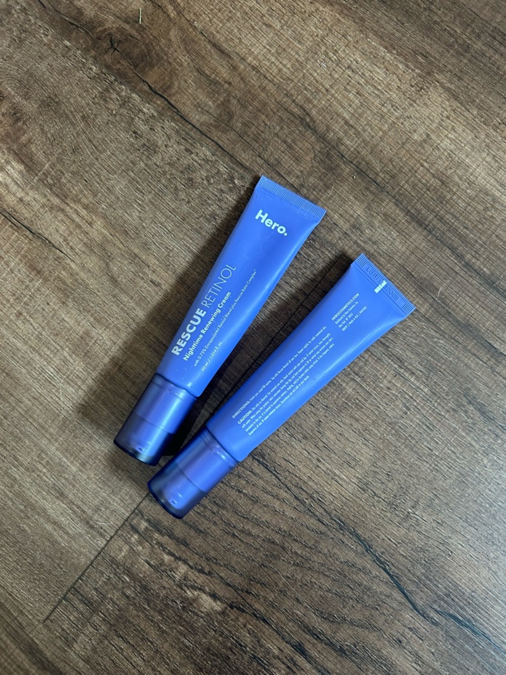 Hero Rescue Retinol Serum Tubes - Bright Blue